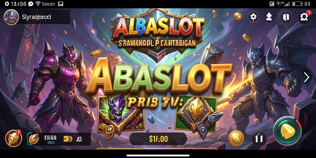 Tampilan gameplay ALBASLOT yang strategis dan mendebarkan.