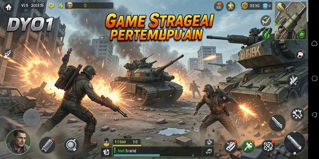 Gameplay luar biasa dengan strategi pertempuran yang mendebarkan.