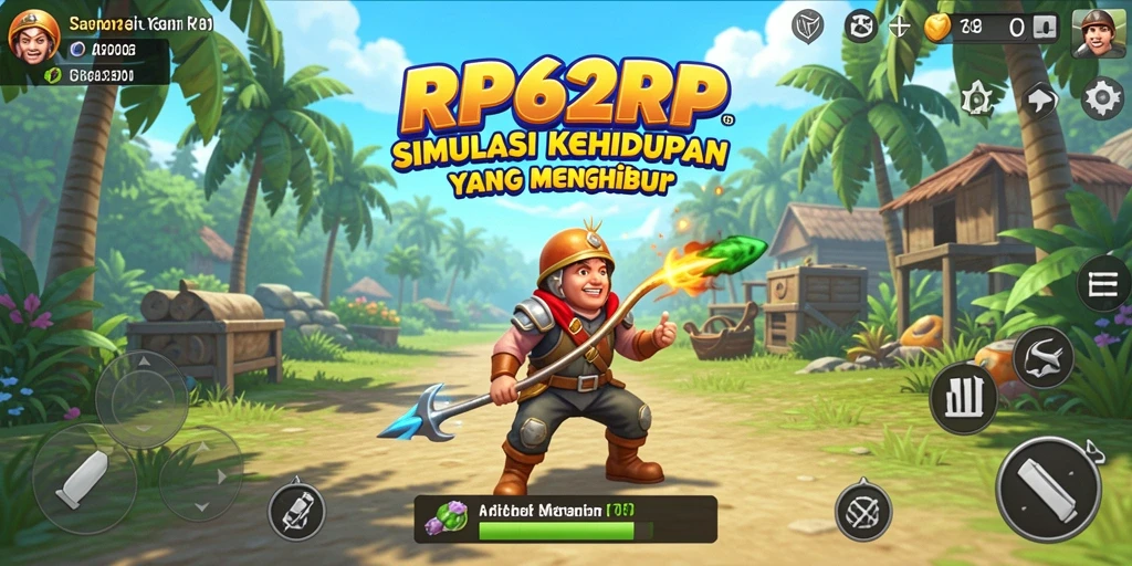 Tampilan gameplay RP62RP yang memukau dan interaktif.