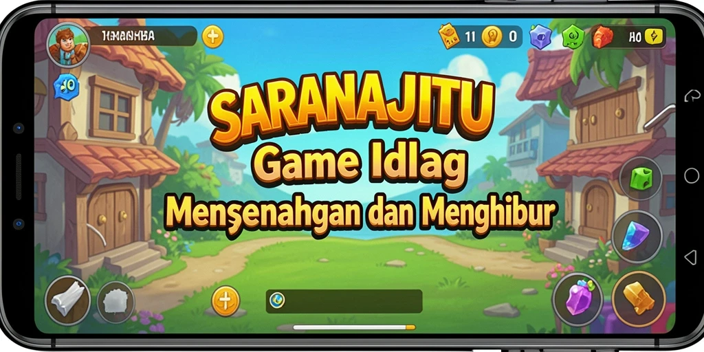 Tampilan menarik dari gameplay <strong>SARANAJITU</strong> yang menghibur dan penuh warna.