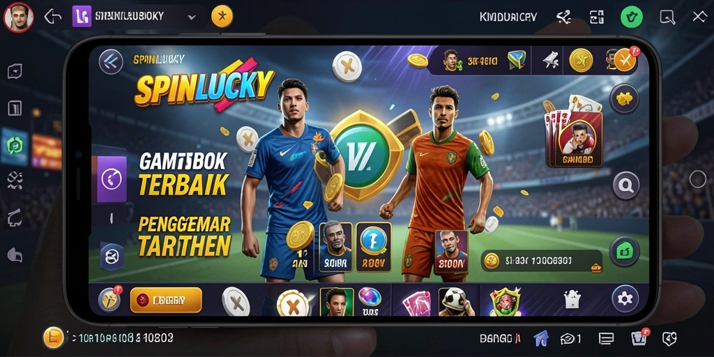 Tampilan gameplay SPINLUCKY yang menarik dan interaktif.
