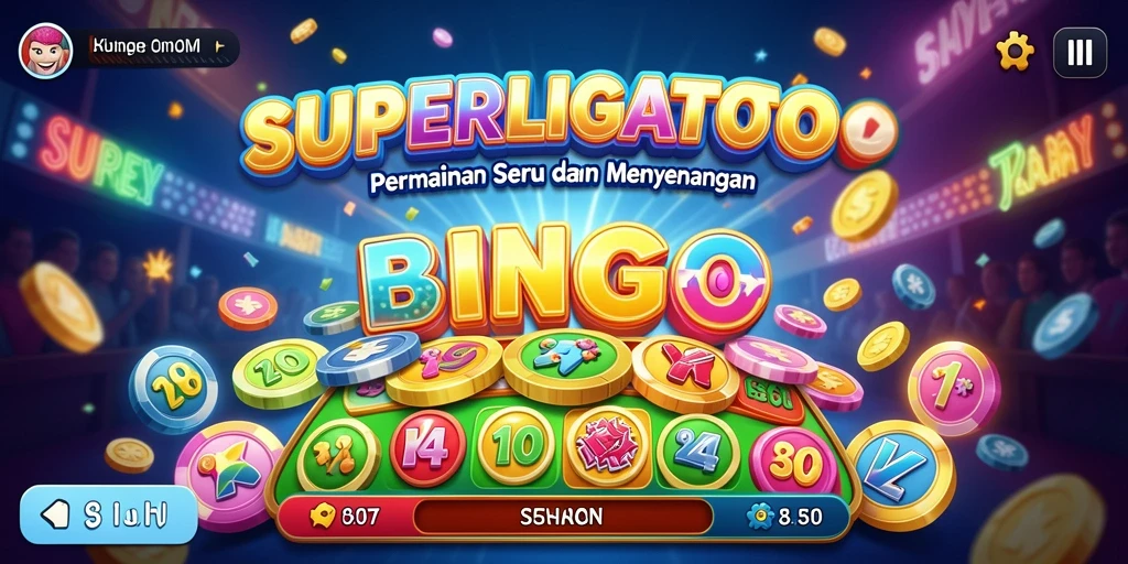Tampilan menarik dari gameplay SUPERLIGATOTO yang seru.